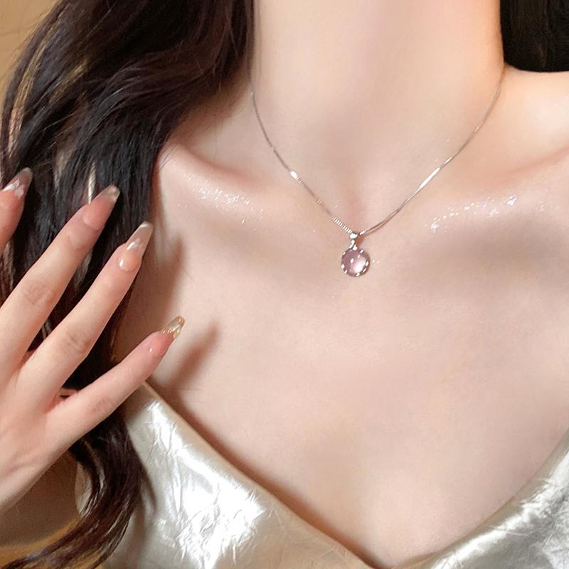 Product Introduction of Vòng Cổ Tròn Đơn Giản Thanh Lịch Cho Phụ Nữ Cô Gái Thời Trang Chuỗi Xương Đòn Ngọt Ngào Vòng Cổ cao cấp Quà Tặng Sinh Nhật 21