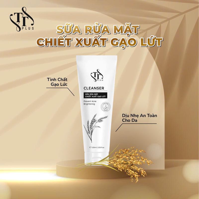 Sữa Rửa Mặt chiếc xuất từ gạo lức nhà CẨM TIÊN