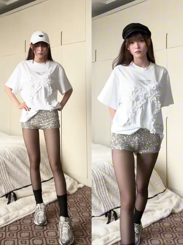 [CÓ MÀU MỚI] Áo thun Nơ OKAY Killsystem oversize hình nơ nổi may nhún chất cotton 2