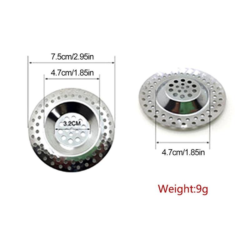 Stainless Steel Kitchen Sink Strainer - 7.5cm, Long-Lasting, Clogging Protection. #KitchenStrainer #StainlessSteel #SinkFilter 1