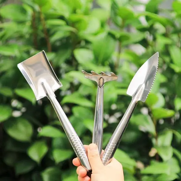 Bộ dụng cụ làm vườn 3 món inox - HV Store 121 2