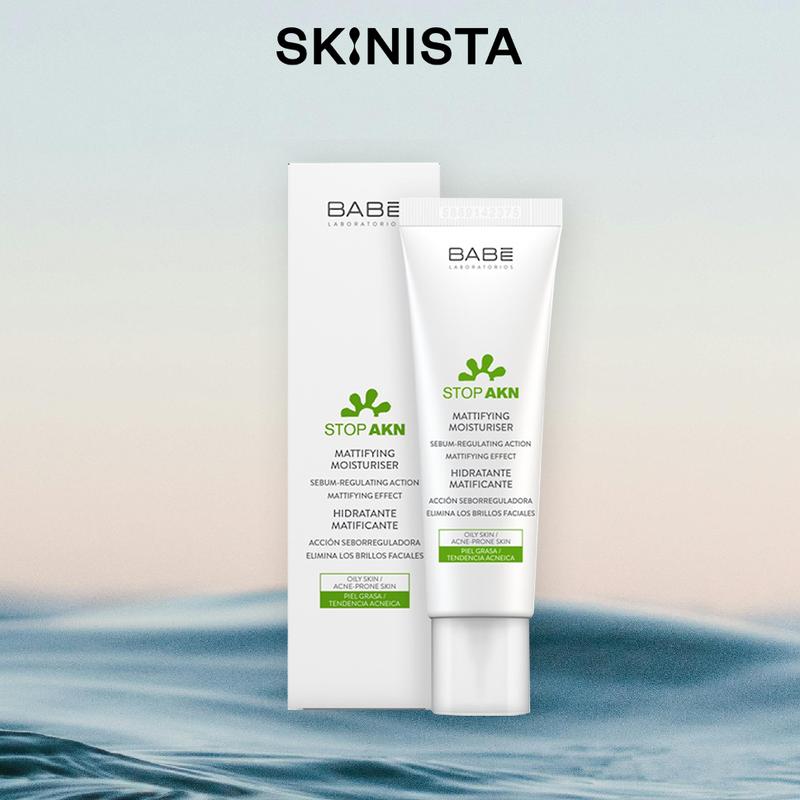 Kem Dưỡng Cho Da Dầu Mụn BABÉ Stop AKN Mattifying Moisturiser 50ml