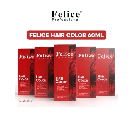 Felice Hair Color/Cat Rambut Permanen + Developer