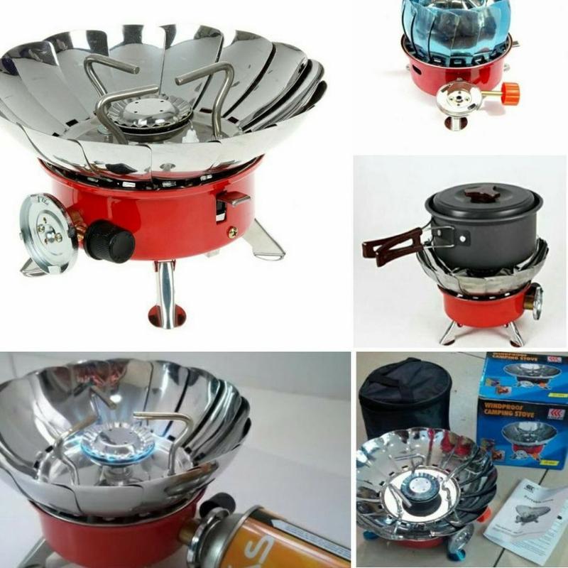 Product Introduction of KOMPOR CAMPING KOMPOR MAWAR KOMPOR WINDPROOF KOMPOR PORTABLE KOVAR 0