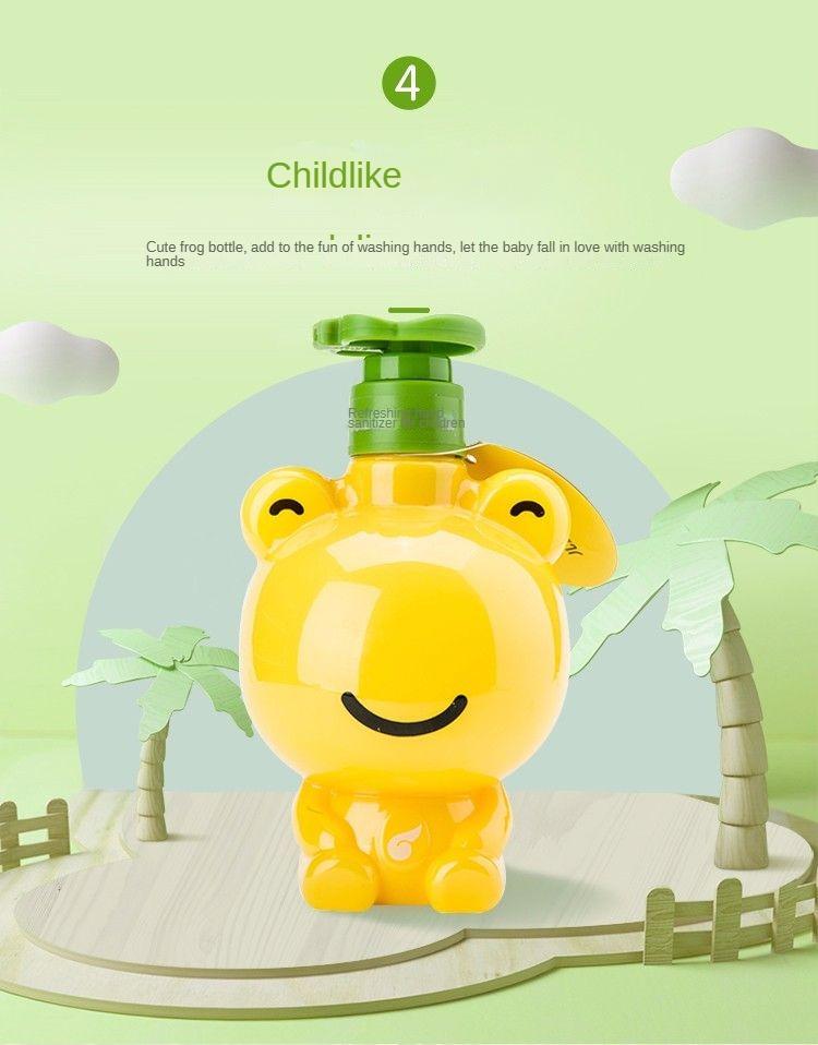 Product Introduction of Frog Prince Children's Hand Soap Home Foam Gentle Clean Kids Care Products Baby Hand Soap Portable 6
