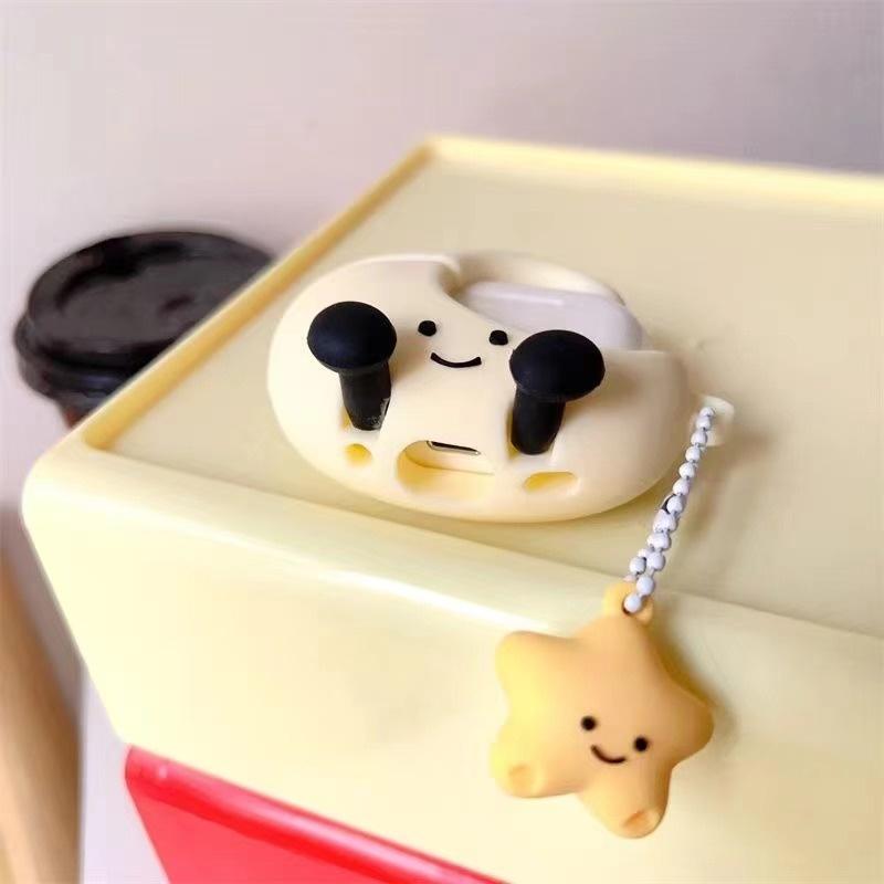 Product Introduction of New Air Pods 4 Cartoon cute Listen to music Crayon Shin-chan for Apple Airpods Pro 2 three-dimensional protective cover Air Pods 3 earphone cover Apple Air Pods 1 silicone case 2