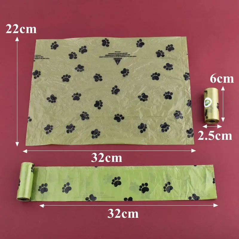 Product Introduction of 1/42 Roll Pet Biodegradable Trash Bag Dog Poop Bags Bulk Scented Poop Bag Degradable Cat Waste Bags Dog Poop Dispenser 2