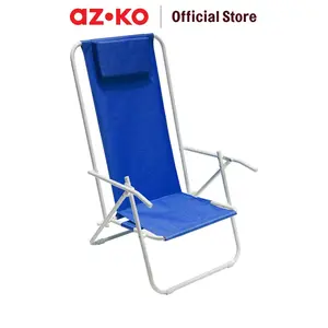 AZKO Soleil Brazilian Kursi Pantai Lipat Balcony Chair Kursi Outdoor Serbaguna Furniture Rumah Tempat Duduk Kursi Halaman Balkon