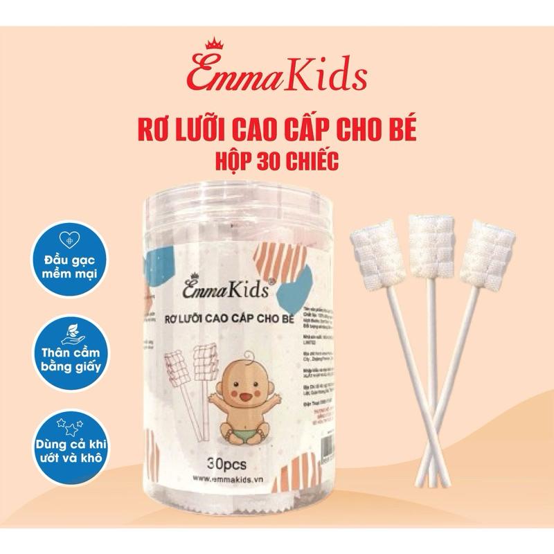 Product Introduction of Hộp 30 que gạc rơ lưỡi, que tưa lưỡi vệ sinh răng miệng cho bé EmmaKids dùng cho bé sơ sinh, trẻ nhỏ 11
