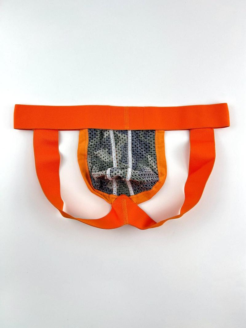 Product Introduction of Men's Camo Print Jockstrap, Breathable Comfortable Jockstrap for Daily Wear, Sexy Underwear for Men, Menswear 12