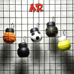 AR Botol Minum Anak Lipat Silikon| Tumbler Minimalis Karakter Bola