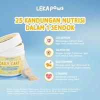 Gambar [TWIN PACK 2Pcs] LEKA Paws Daily Care 25 in 1 Multivitamin Kucing Anjing 200g - 2x Daily Care 200g dari LEKAPaws Kota Administrasi Jakarta Barat 3 Tokopedia