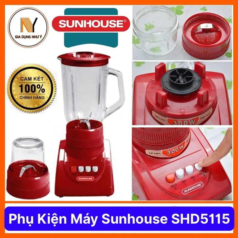 (LINH KIỆN) MÁY XAY SINH TỐ SUNHOUSE SHD5115 #SHD5115 0