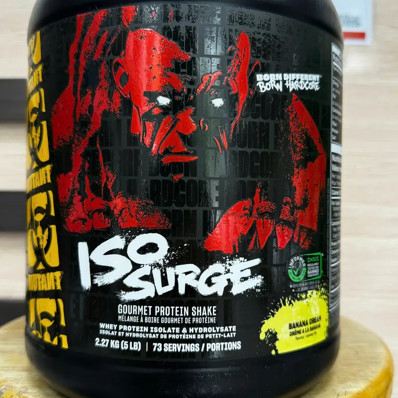 Bột Whey Protein Mutant Iso Surge 5lbs 2.27kg | WHEYSTORE 1