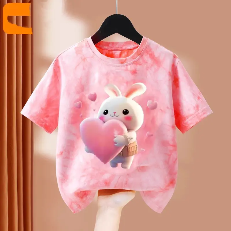 Áo phông dành cho bé gái vơi mẫu áo dễ thương từ 9-45kg. 1