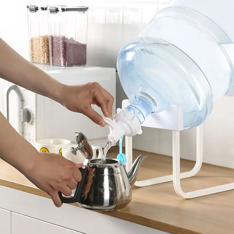 Giá Đỡ Xô Nước, Giá Chân Đế Chai Nước, Thích Hợp Cho Đài Phun Nước Uống, Bình Lọc Chai Lọ Gallon, Vòi Phun, Giá Chân Đế Nước Có Chai 3