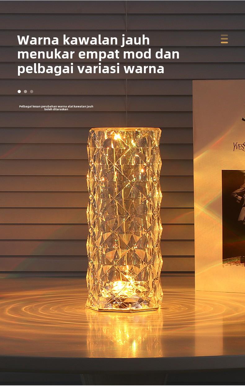 Product Introduction of Luxury Night lights with new rose atmosphere lights 7