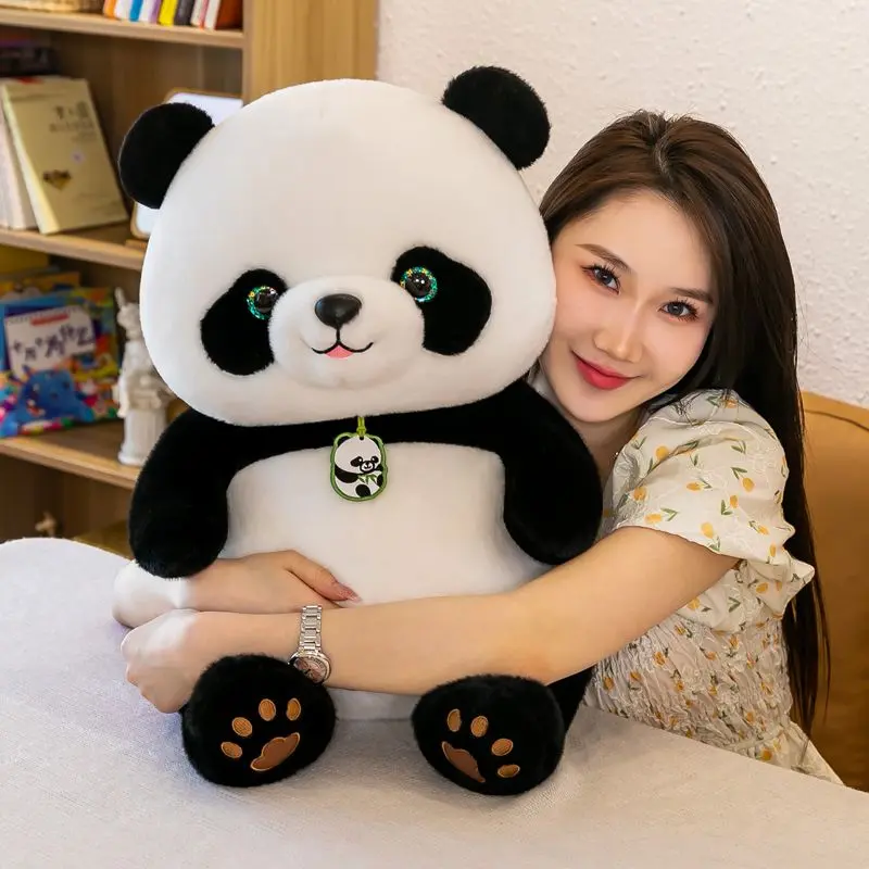 Búp Bê Gấu Trúc, Mô Phỏng, Lớn Và Nhỏ, Đồ Chơi Nhồi Bông, Kho Báu Quốc Gia, Nhận Quà Sinh Nhật Cho Bé Gái, Ragdoll Miễn Phí 4