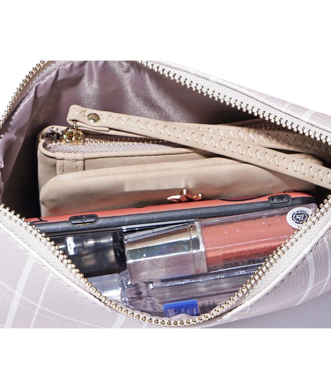 En-Ji Pouch Bag Wanita Eun Pouch - Khaki 4