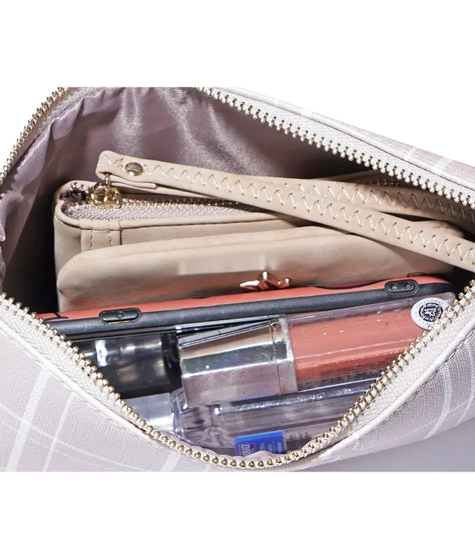 En-Ji Pouch Bag Wanita Eun Pouch - Khaki 4
