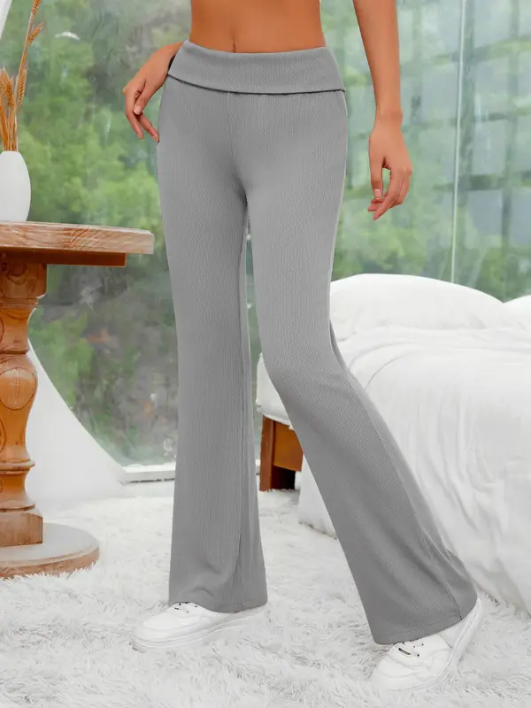 Ubuy Womens Yoga Pants Flare Leg Boho Flare Bottom Yoga Pants