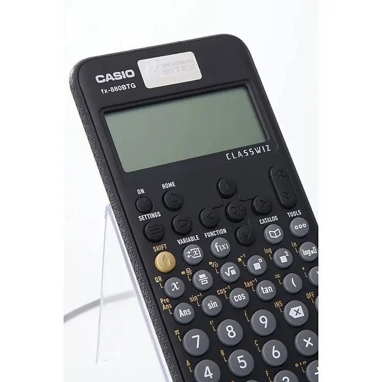 [Chính Hãng] Bộ Máy Tính CASIO FX-880BTG - Màu Đen + 2 Bút Bi Pilot BP-1RT - Mực Xanh 3