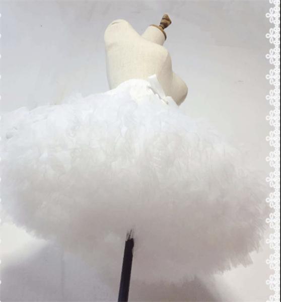 Tùng phồng váy Lolita ngắn không gọng bèo đám mây dài 41 cm