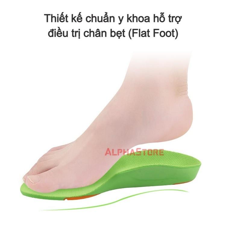 Lótày Y Khoa Chỉnh Hình Chân Bẹt Trẻ Em, Độ Chỉnh Hình 3.3cm, Lót Chân Phẳng Children Flat Foot Caro 3
