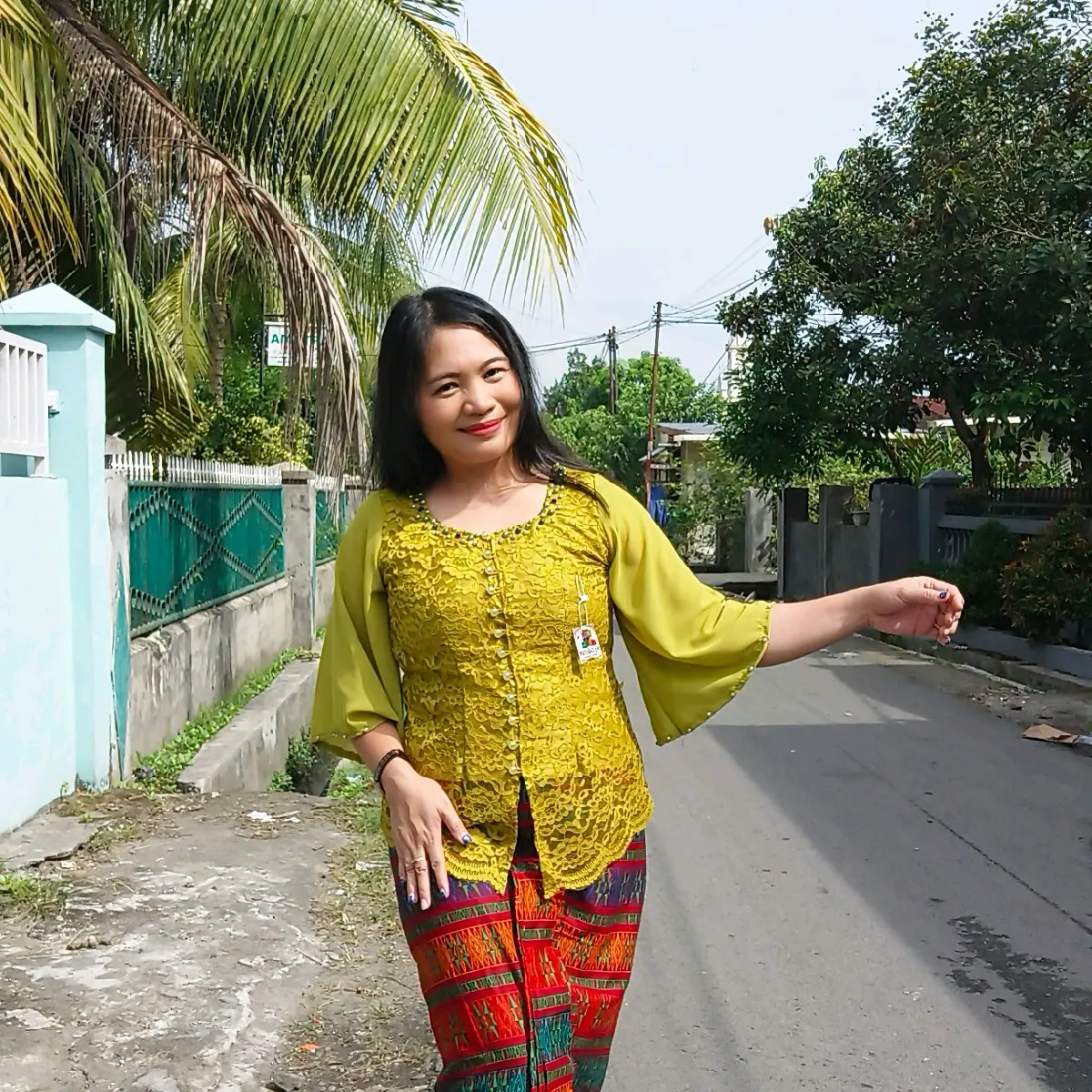 sifon terompet leher petak