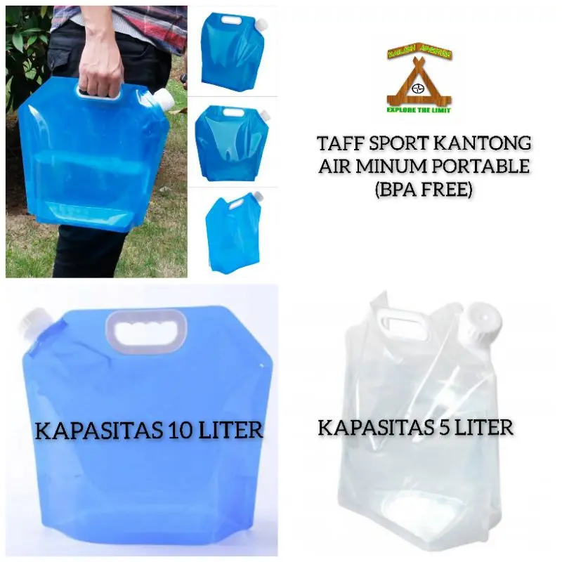 Kantong Air / Jerigen Air / Water Storage / Water Bag Portable 1 - 10 Liter