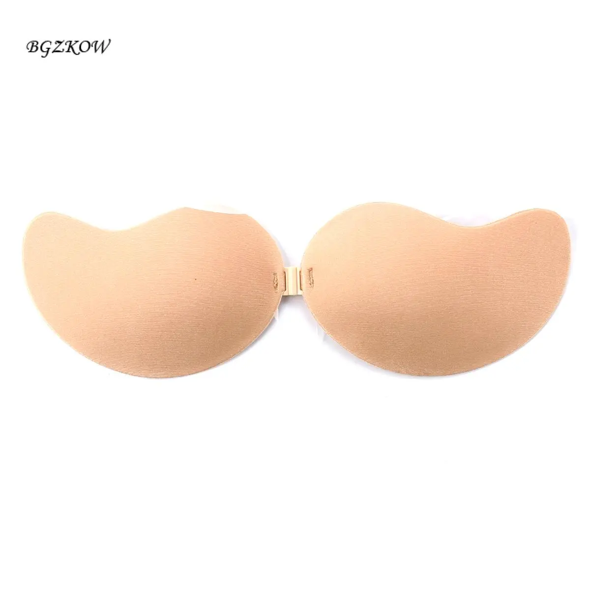 Women Adhesive Bra, Breast Lift Push up Strapless Sticky Tube Tops, Invisible Plunge Backless Brassiere, Washable & Reusable Bra