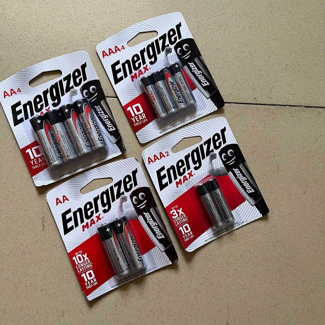 Long-lasting and Eco-friendly Energizer Alkaline Batteries