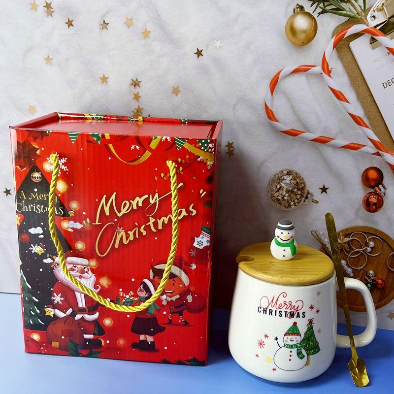Product Introduction of Cốc Gốm, Thiết Kế Ông Già Noel Giáng Sinh, Hộp Quà Người Tuyết, Cốc Cây Thông Noel, Thích Hợp Làm Quà Tặng Cho Bạn Bè Và Bạn Gái 23