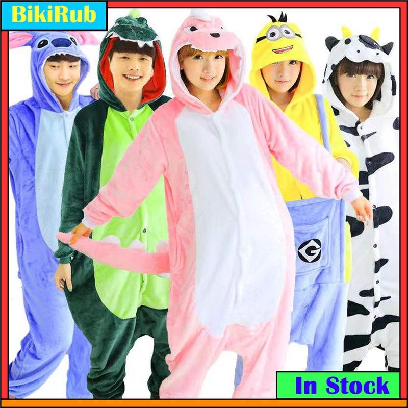 Product Introduction of Bộ Đồ Ngủ vải nỉ Hoạt Hình Khủng Long Màu Hồng Kigurumi, Unisex, Dành Cho Phụ Nữ Và Nam Giới, Đồ Ngủ Có Mũ Trùm Đầu, Áo Liền Quần, Trang Phục Hóa Trang Động Vật, Áo Liền Quần, ☎✚◐ 23