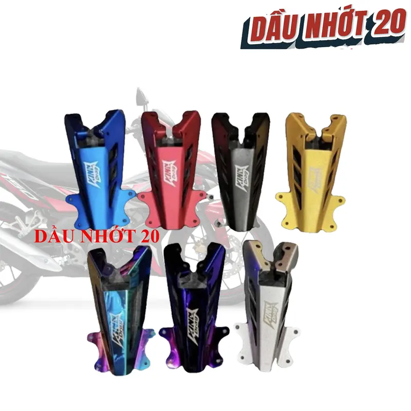ỐP DÈ SAU MIẾNG PÁT SẮT DÈ SAU EXCITER 150 ĐỦ MÀU 0