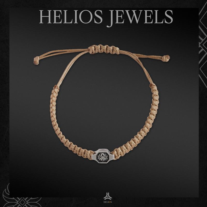  Vòng Tay Bạc S925 Lotus Shield Helios Silver Original 