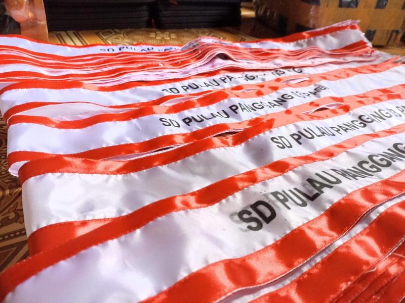 Product Introduction of Selempang Selendang Upacara Sekolah Custom Nama Elegan Kain 4