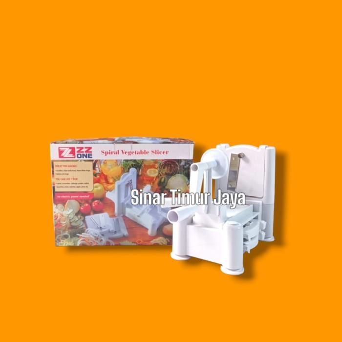 Viral! Alat Pemotong Buah Sayur Parutan Serba Guna Spiral Vegetable Slicer 1