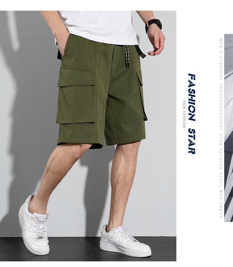 Product Introduction of Men's Summer Casual Shorts - Lightweight Quick-Dry Breathable Cargo Shorts with Pockets |   Loose Fit Workout Gym Shorts |   Trendy Streetwear Fashion for Men (Plus Size Available) 14