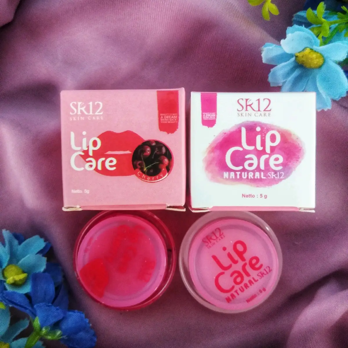 Lip Care SR12 untuk Bantu Mengatasi Bibir Hitam, Kering dan Pecah-Pecah Kemasan 5 g