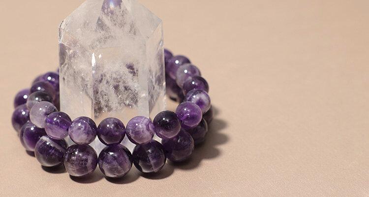 Product Introduction of Natural Fashion Crystal Bracelet Women's Style Purple Quartz Hand Chain Gift Super Value ColourCAT KLM00001 Jewelry Accessories 6