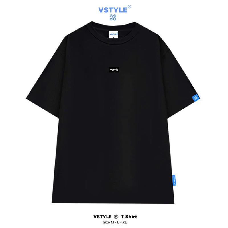 Áo Thun Logo Vstyle Unisex Nam Nữ Local Brand
