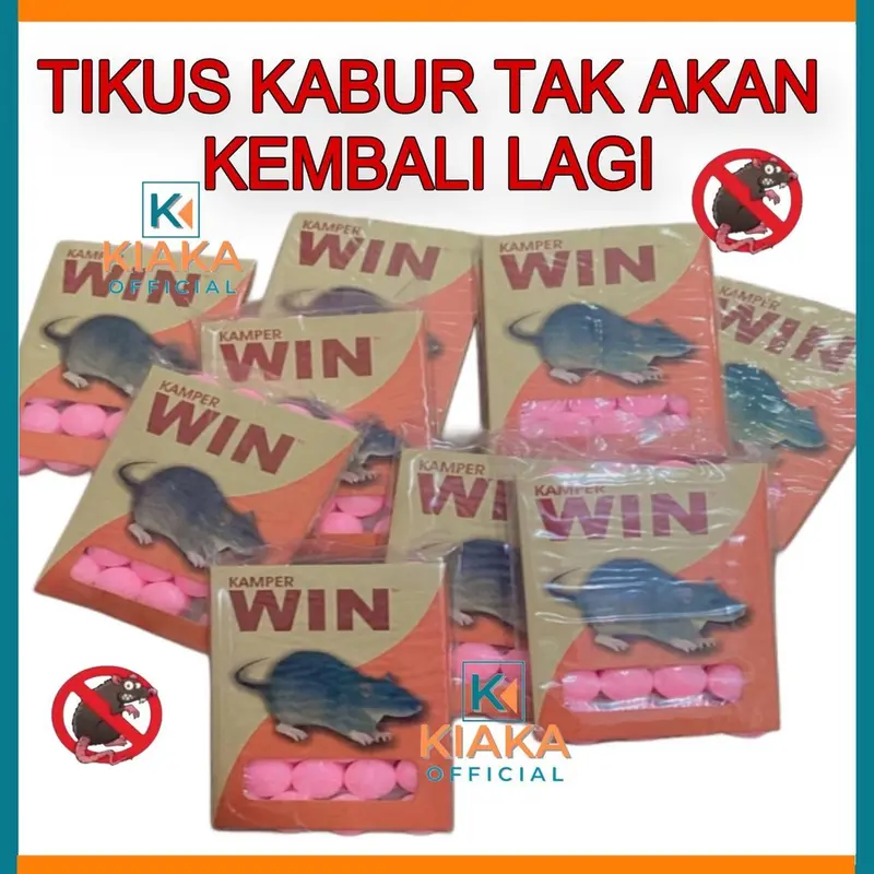Kamper Super Ampuh Pengusir Tikus Dan Kecoa Kamper Pengusir Tikus Kecoa Serangga KAPUR BARUS WIN 0