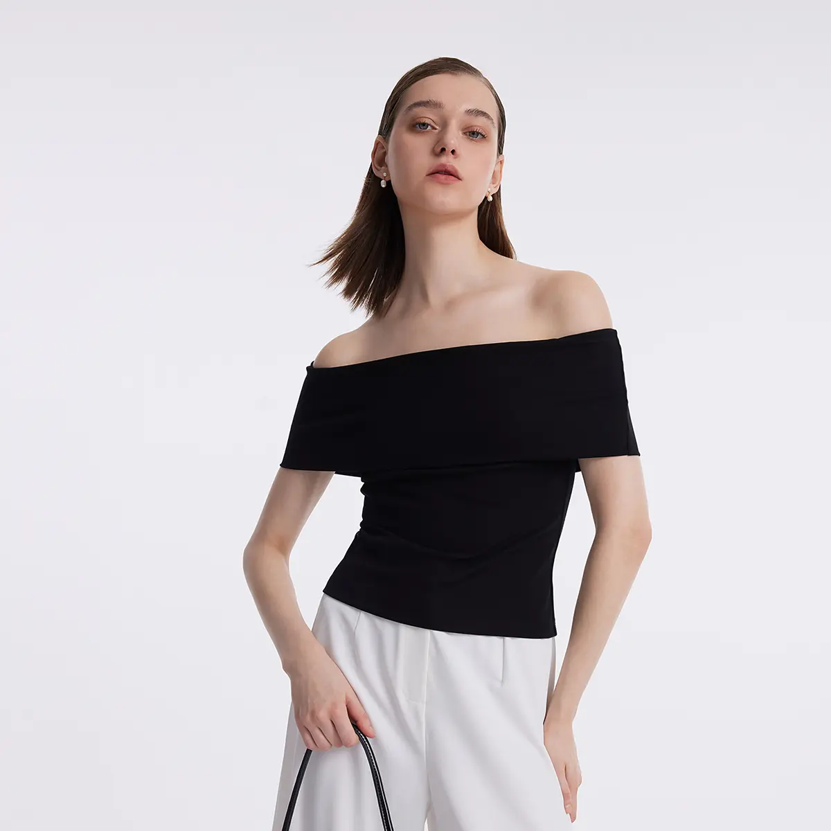 Slim Off Shoulder Women Top
