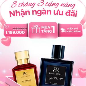 Bộ đôi nước hoa nam nữ thơm sang, nước hoa chuẩn hương hiệu, Nước hoa cao cấp thương hiệu Việt, Nước hoa hàng công ty chính hãng