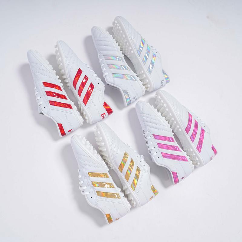 Giày bóng đá 3 sọc Geet Titan hàng chính hãng size 38-44 (tặng kèm Tất, Túi Rút)