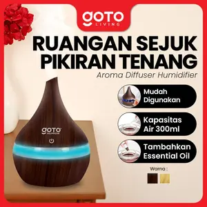 (Promo Special) Goto [COD] Humion Humidifier Diffuser Aroma Terapi Essential Oil Pelembab