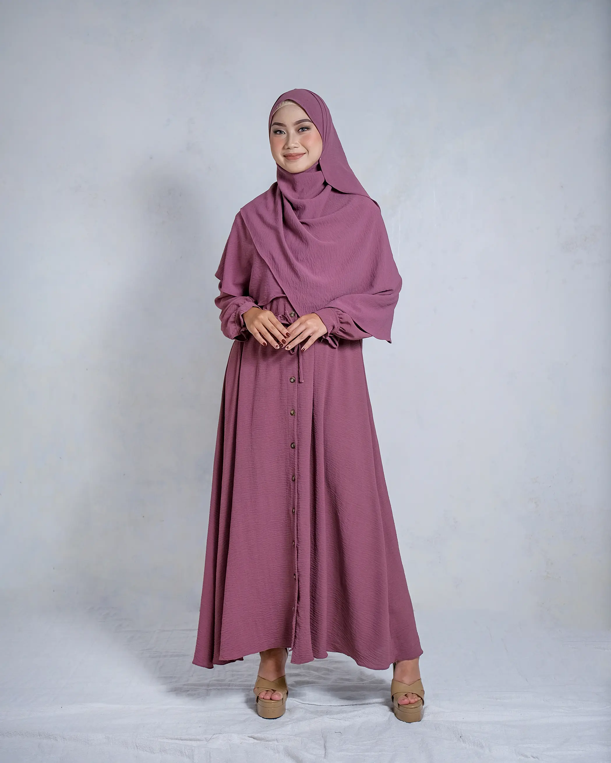 Baju muslim Wanita Layka Dress Gamis