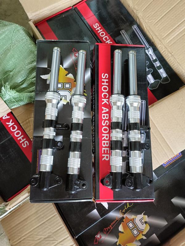 Phuộc Phay Thái Sirius 110 Xe Thắng Đĩa Hạ 4 Phân Chất Liệu Nhôm CNC Phụ Kiện Phụ Tùng