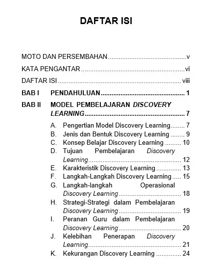 Buku Model Pembelajaran Discovery Learning di Sekolah Dasar 2